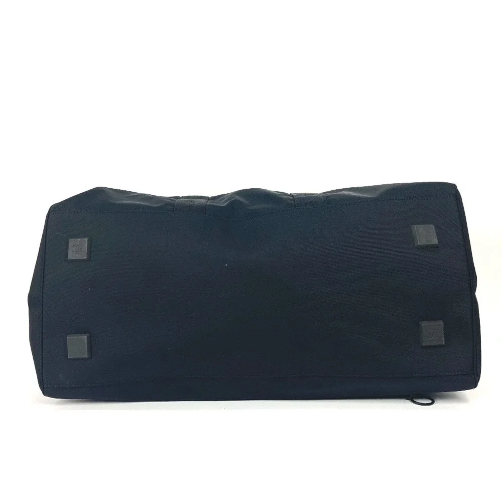 CHANEL Black Logo Shoulder Bag